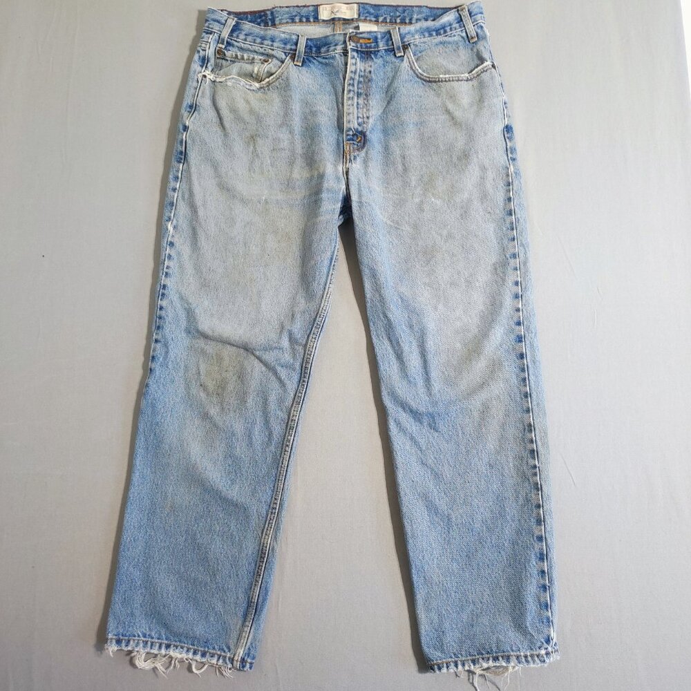Signature by Levi Strauss Men’s Straight Light Blue Jeans